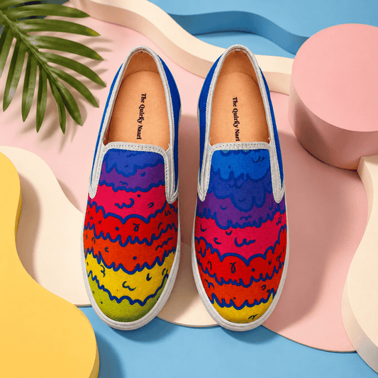 Color Melting Blue - The Quirky Naari