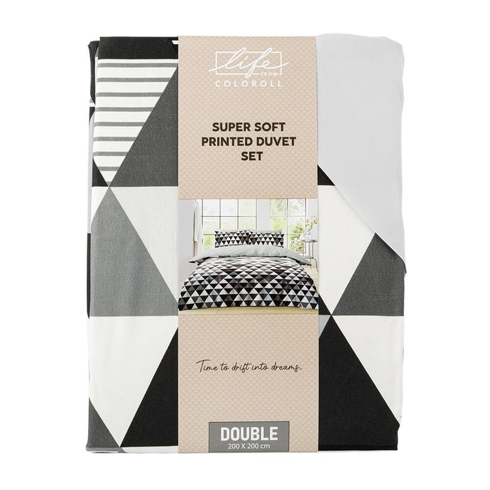Microfibre Duvet Double Set | Poundstretcher  345155