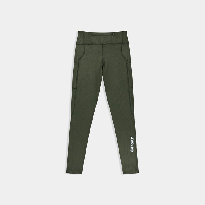 Saysky Combat+ Tights Green 301 SW50005
