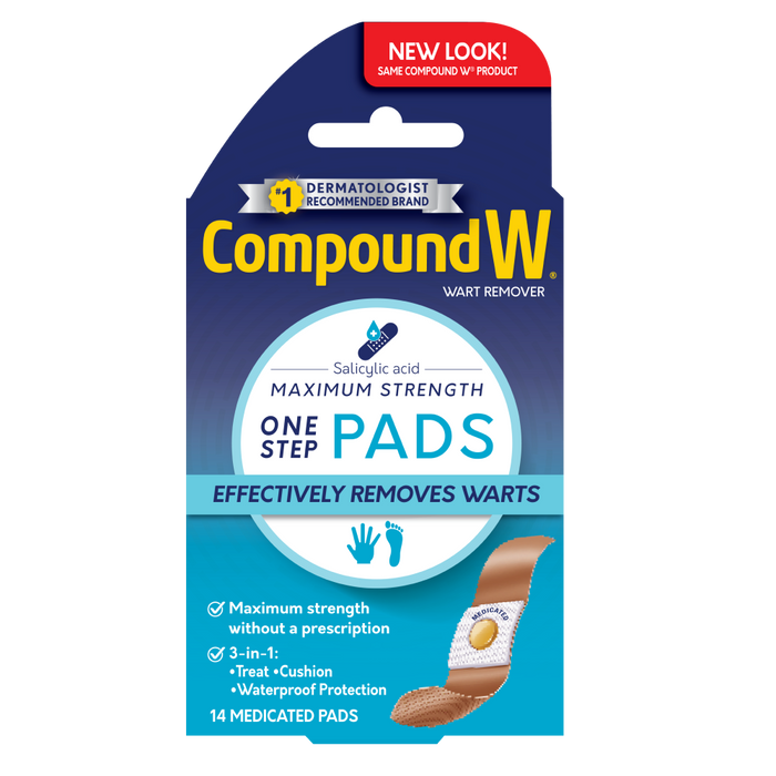 Compound W: One Step Pads