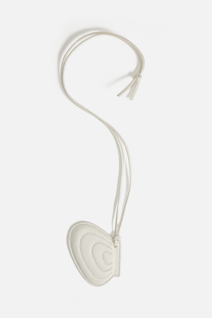 Coquina Mirror - White