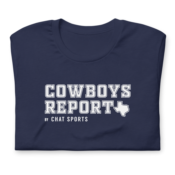 Cowboys Report T-Shirt from Chat Sports