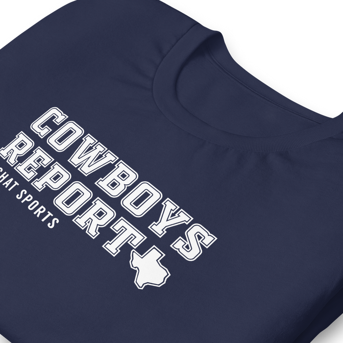 Cowboys Report T-Shirt from Chat Sports