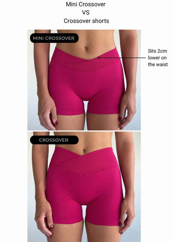 Mini Cross Over Short - Blush Pink - Kikiva Collection