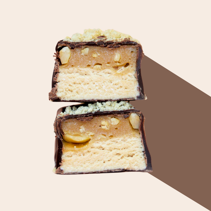 Crumble Charms Salted Peanut Caramello Bar - 2 Pack