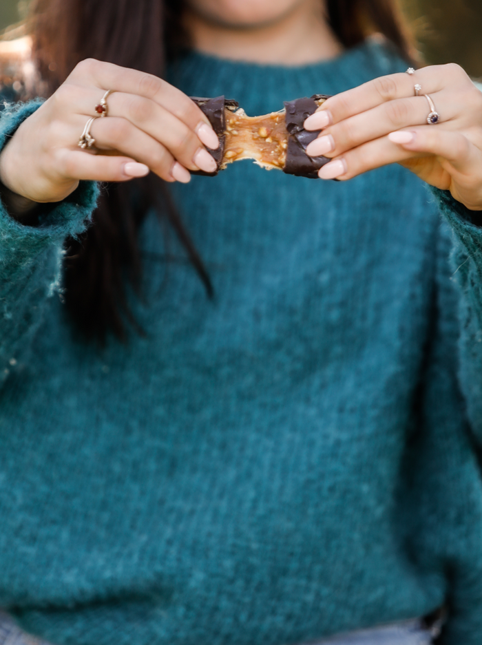 Crumble Charms Salted Peanut Caramello Bar - 2 Pack