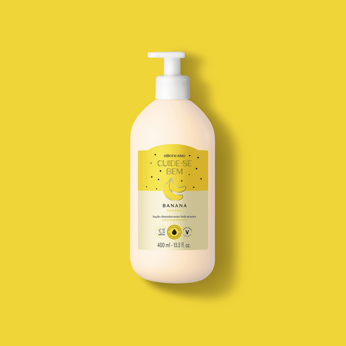 Cuide - se Bem Feira Banana Body Lotion - O Boticário US - Cuide - se Bem - Bath & Body