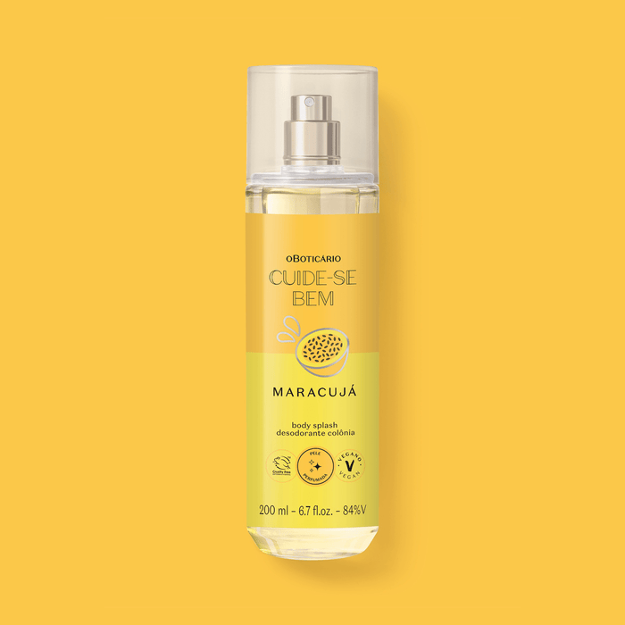 Cuide - se Bem Feira Passion Fruit Body Splash - O Boticário US - Cuide - se Bem - Body Splash