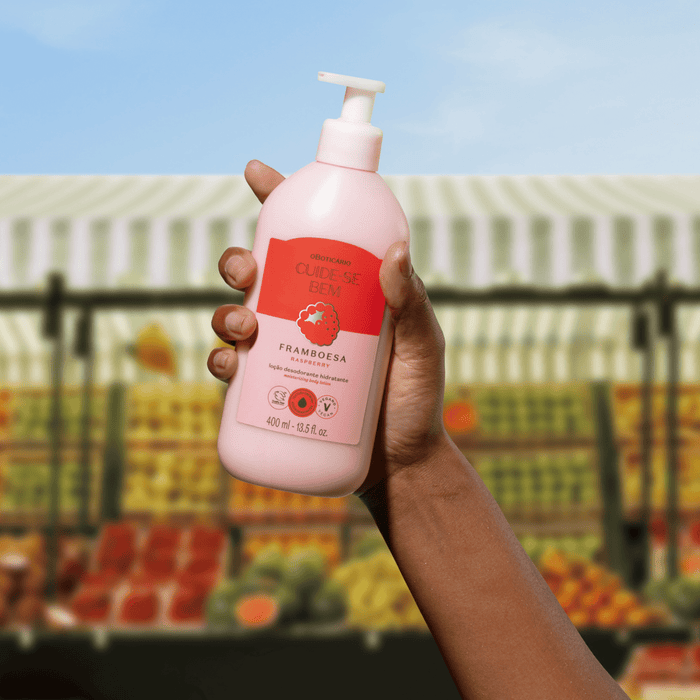 Cuide - se Bem Feira Raspberry Body Lotion - O Boticário US - Cuide - se Bem - Bath & Body