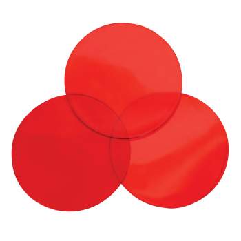 D-Cell Angle Flashlight Red Lenses - 3 Pack