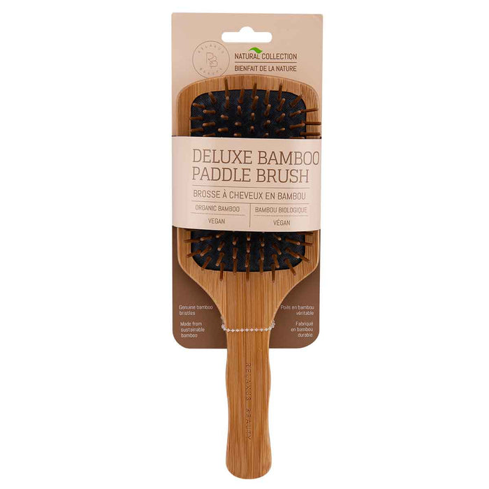 Deluxe Bamboo Paddle Brush