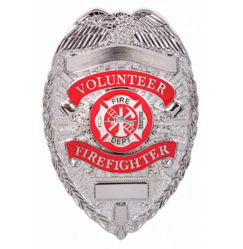Deluxe Fire Department Badge