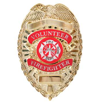 Deluxe Fire Department Badge