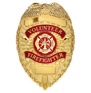 Deluxe Fire Department Badge