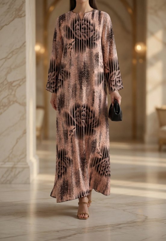 Desert Rose Mirage Kaftan