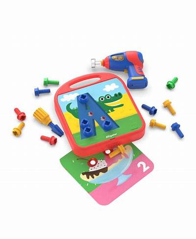 Design & Drill ABC's & 123's Activity Set