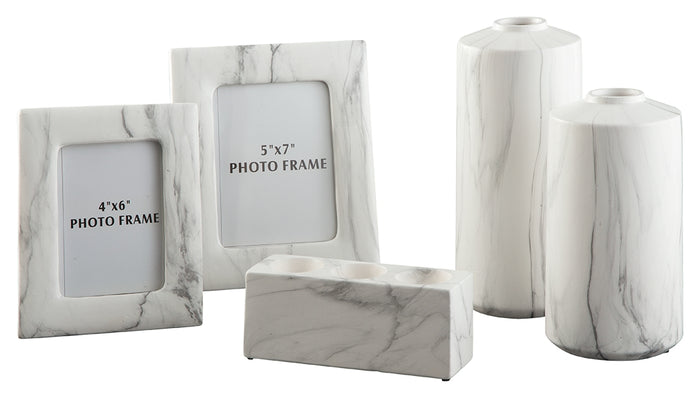 Diogo A2C00054 White Accessory Set 5CN