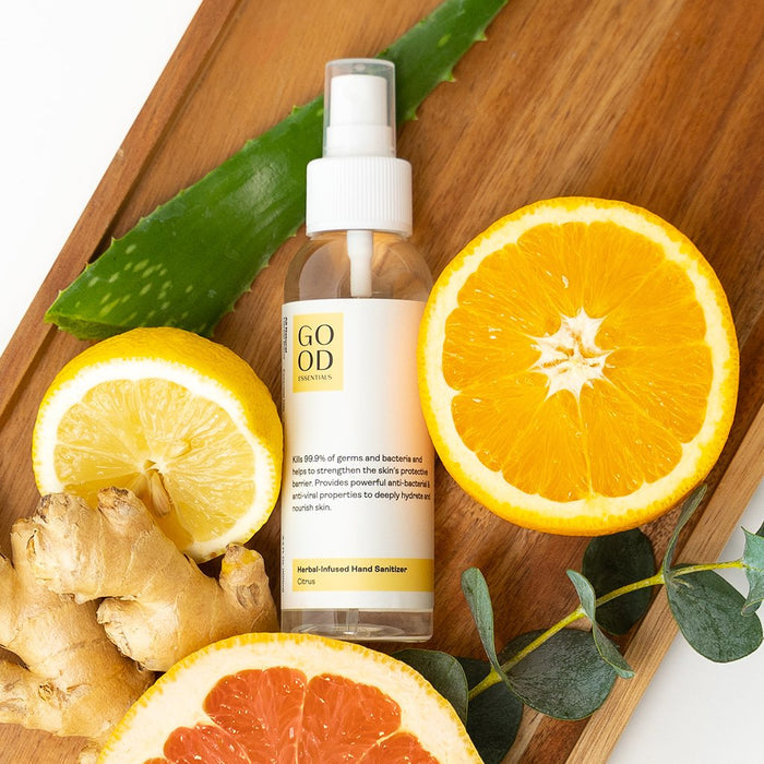 DISCONTINUED -Herbal Infused Hand Sanitizer - Citrus | Good Essentials
