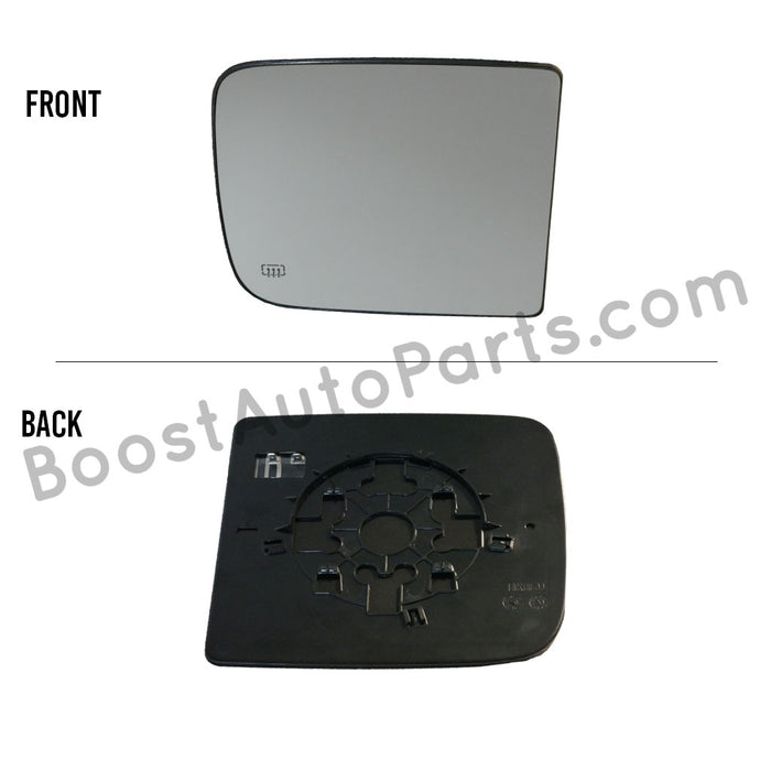 Dodge Ram Tow Mirror Upper Glass - 4th & 5th Gen Style Mirrors