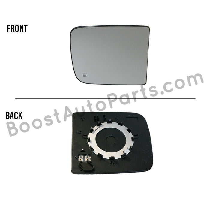 Dodge Ram Tow Mirror Upper Glass - 4th & 5th Gen Style Mirrors