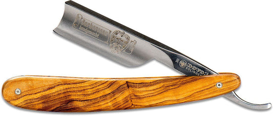 Dovo Straight Razor, Olive Wood Handle, 5/8" - DV305870