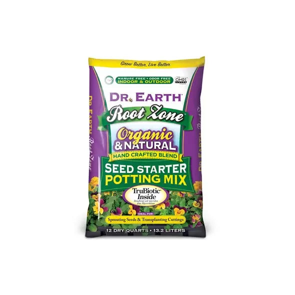 Dr. Earth® Root Zone® Organic Seed Starter Potting Mix, 12 Quart - 13.2L