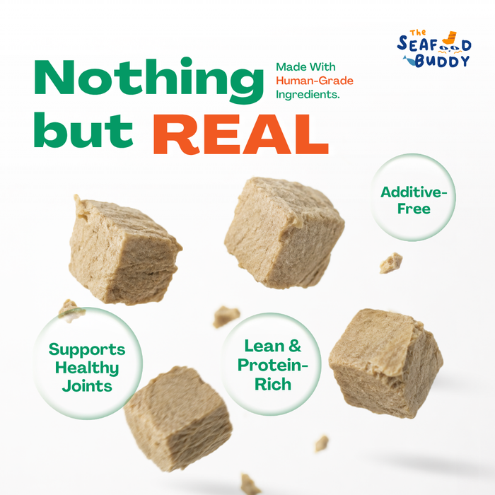 Duck Cube 0.8cm - Perfect Bite Size for Cats & Dogs [Small & Senior Pets]
