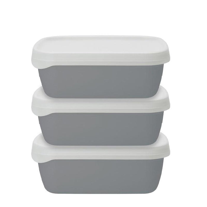 Eco Stackable Recycled Food Storage Set - 3pcs - Waha Lifestyle