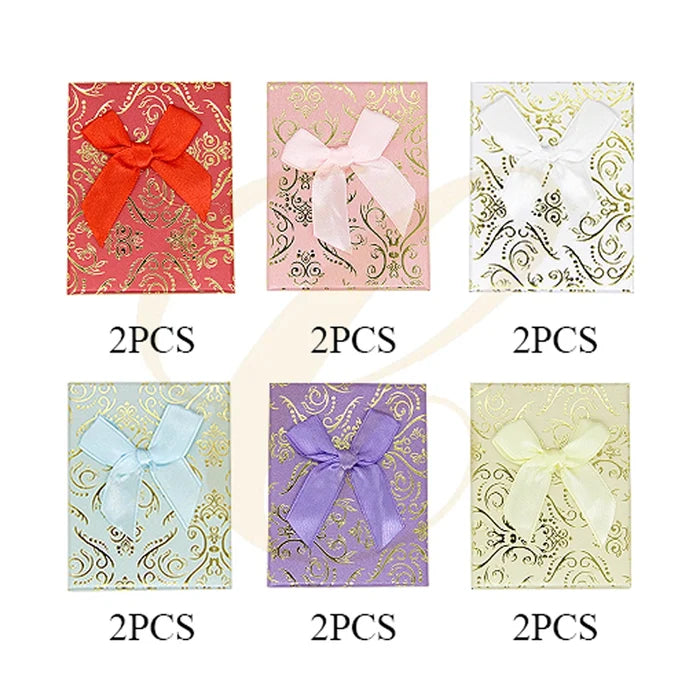 Elegant Scrollwork Jewelry Gift Boxes