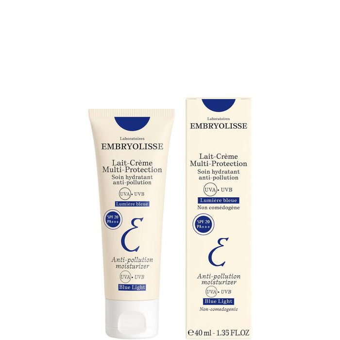 Embryolisse Lait-Crème Multi-Protection 40ml moisturizer in a tube, designed for nourishing and protecting the skin.
