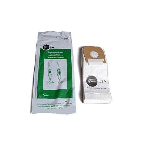 Emer Raffello, Donatello, Zaffiro, Fiber, E-Zee Broom Vacuum Cleaner Paper Bags 7Pk # 09-2415-07 , 1100181