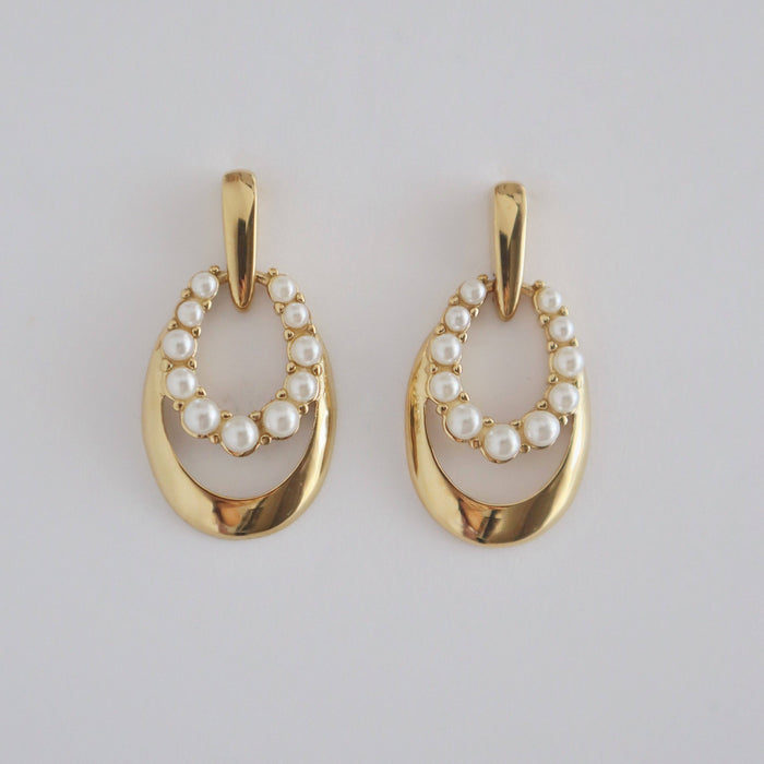Estelle Pearl Earrings | Lightweight Earrings