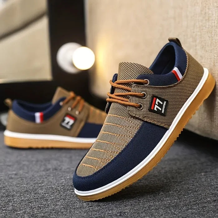 Ethan - Chaussures homme en toile avec semelle confortable