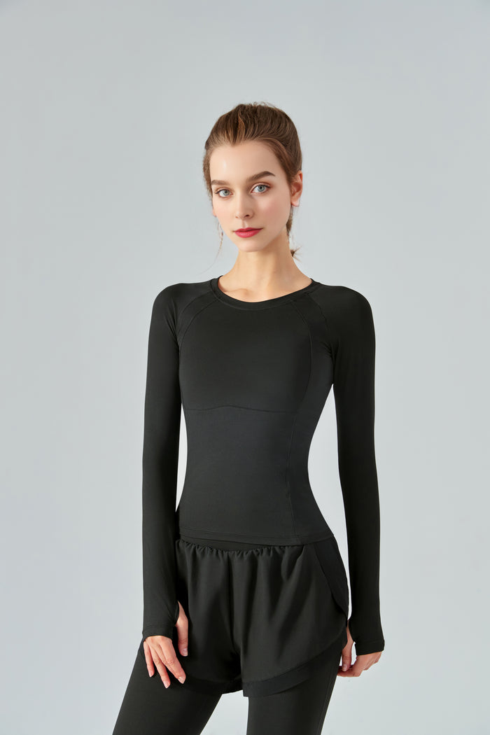 Fake Two-Piece Yoga Pants for Women