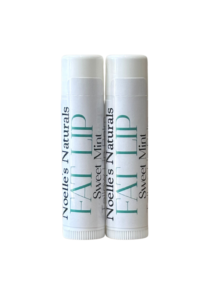 Fat Lip Organic Lip Balm Duo [Sweet Mint]