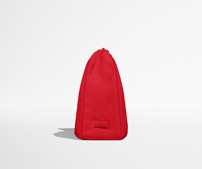 Featherlight Duo Crossbody in Cherry Red
