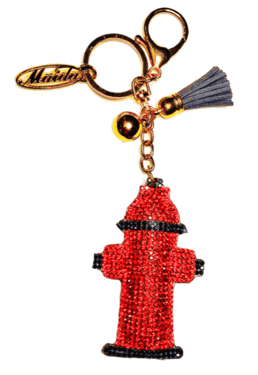 FIRE HYDRANT RHINESTONE KEY CHAIN EXCLUSIVE - Taryn x Philip Boutique