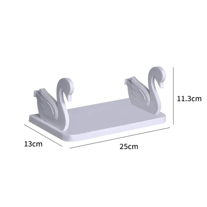 Floating Adhesive Bathroom Shelf