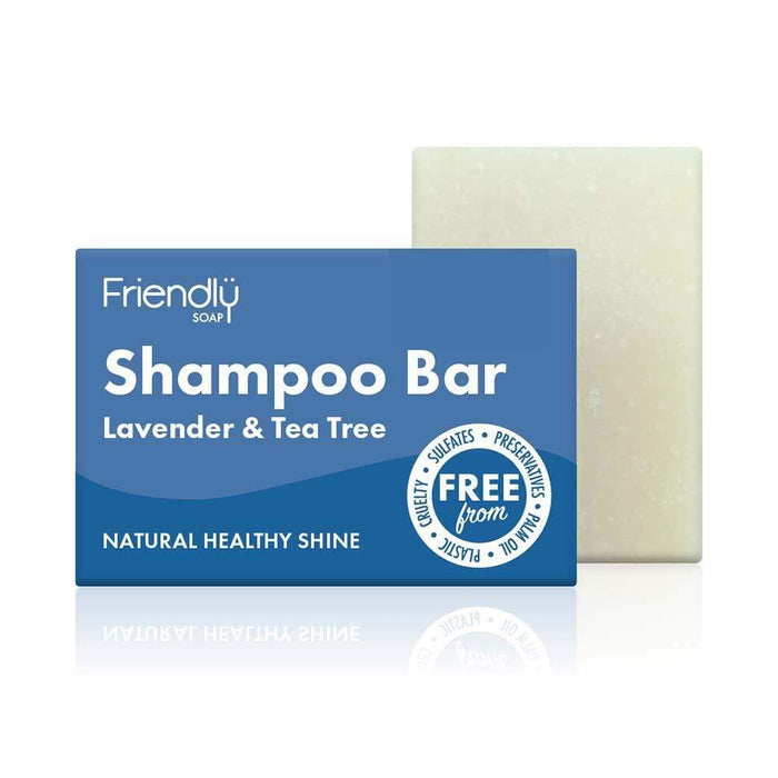 Friendly Soap - Lavender & Tea Tree Shampoo Bar &Keep