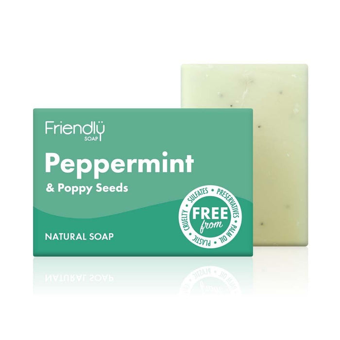 Friendly Soap - Peppermint & Poppy Seed &Keep