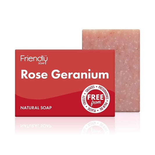 Friendly Soap - Rose Geranium &Keep
