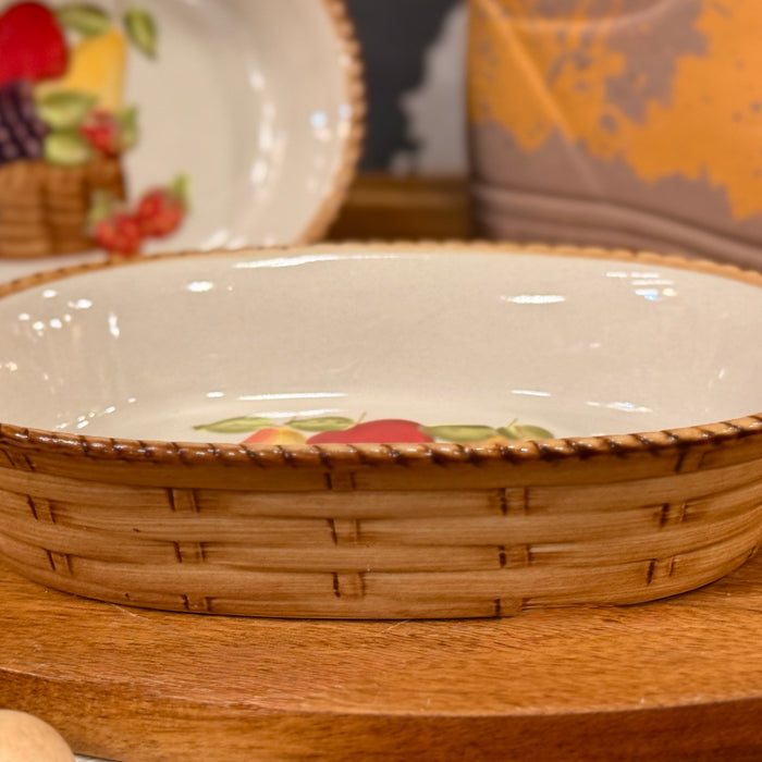 Fruit Basket Baking Dish Set
