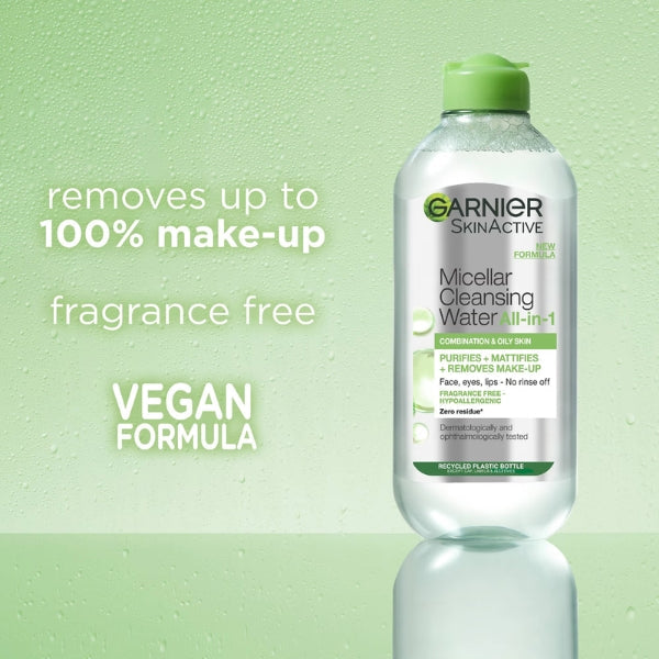 Garnier Micellar Water - Cleansing All-in-1 Combination & Oily Skin 400ml