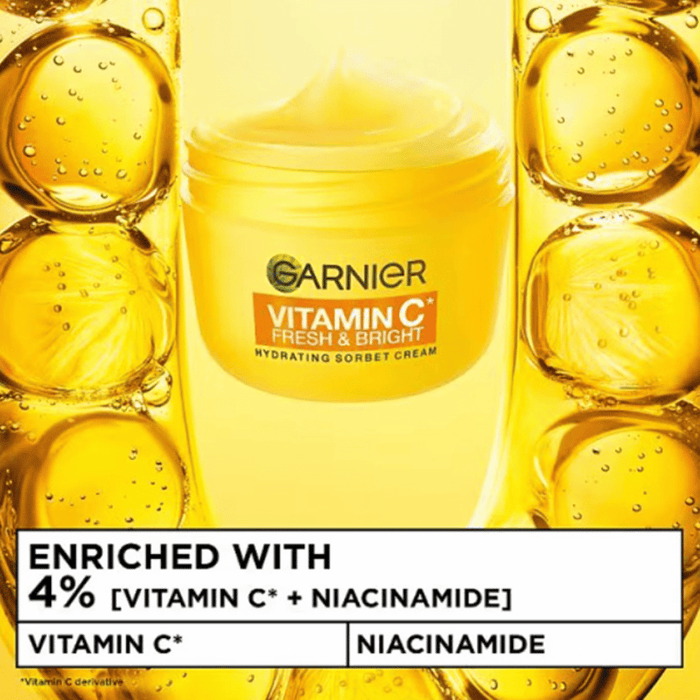 Garnier Vitamin C Fresh & Bright Sorbet Cream 85ml