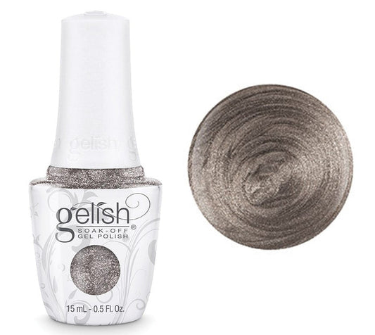 Gelish Professional Gel Polish Chain Reaction - Pewter Metallic - 15ML