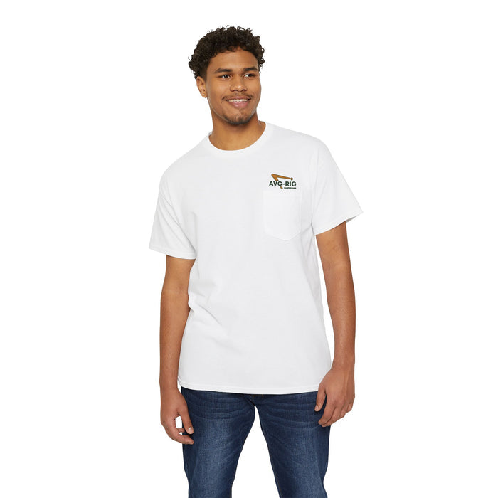 Get-N-Out out pocket tee.