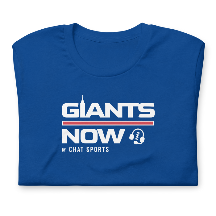 Giants Now T-Shirt from Chat Sports