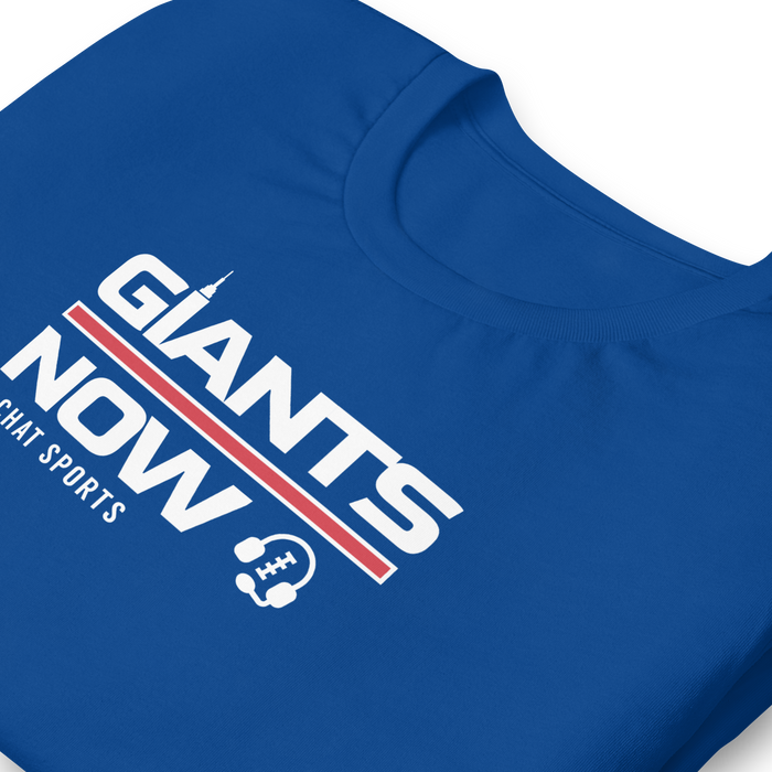 Giants Now T-Shirt from Chat Sports