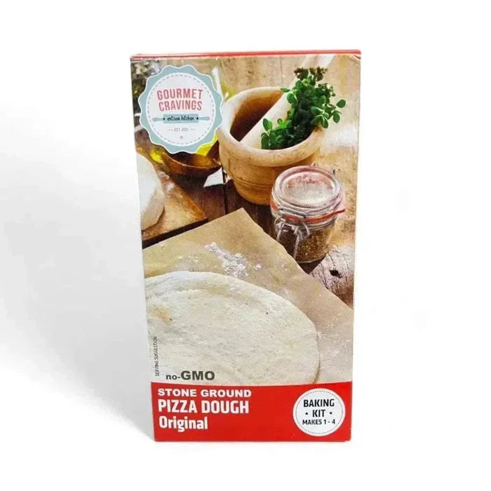 Gourmet Cravings Pizza Dough original 370g stone-ground wheat ready for baking