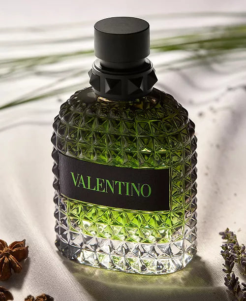 Green Stravaganza Born in Roma Valentino UOMO EDT 3.4 fl oz